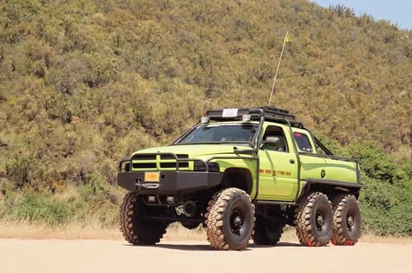 Stan Prueitt's Dodge T-Rex 6x6.