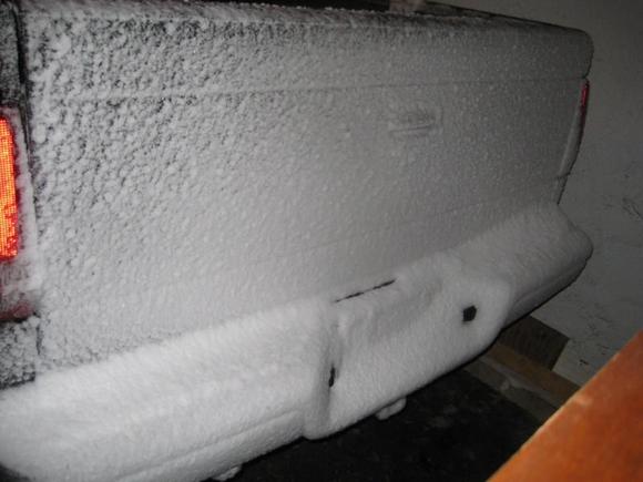 No officer, I swear I wasn't over there....did they get a plate??  I love snow...