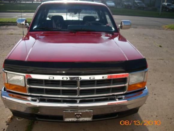 93DodgeFrontView