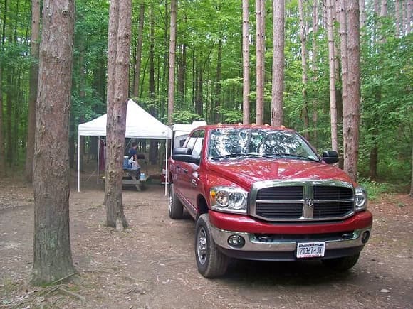 Watkins Glen State Park - August, '07.  Before any mods...I've had the truck two months now.