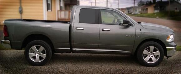 Brand new and all stock. No window visors, running boards or chrome hood deflector addded yet.