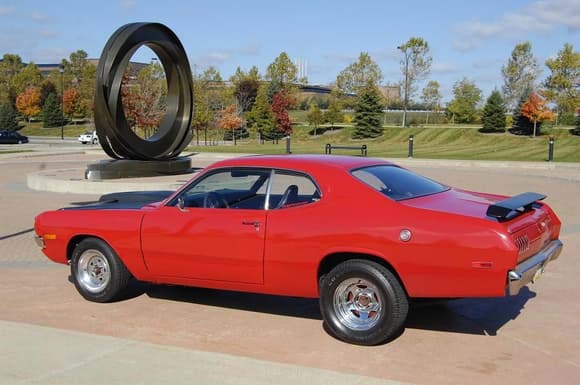 1972 Dodge Demon 340 at the Chrysler Museum