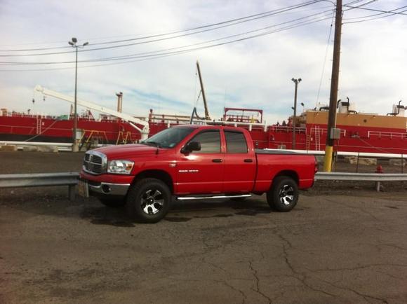 K&amp;N CAI, 2-1/2" Readylift leveling kit, Dick Cepek 2's with BFG's AT's 315/70/17, HD Bilstein Shocks, Hella 500FF, Viper Remote Start, Flowmaster 44 series dual cb, Front windows 25% tinted, Black Max Tonneau Cover, OEM Bedliner &amp; Bed Mat.
