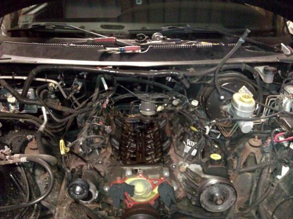 Half-way through doing the plenum.