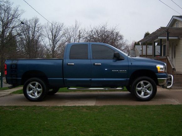 Side view of the Bighorn