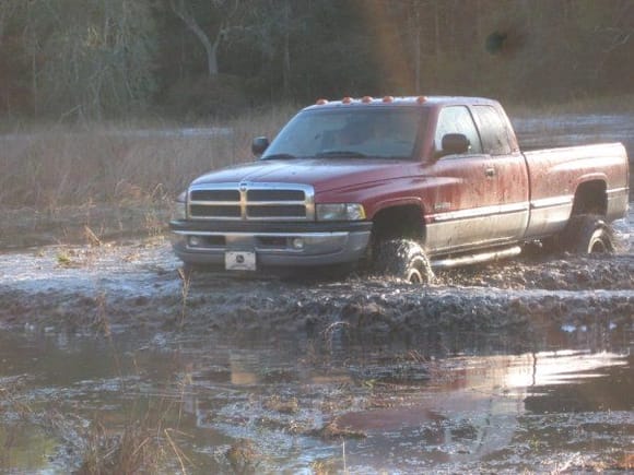 Pushin some water.