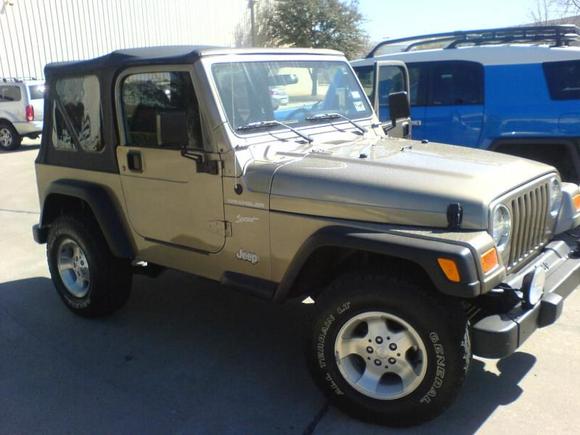 2002 Jeep Wrangler Sport