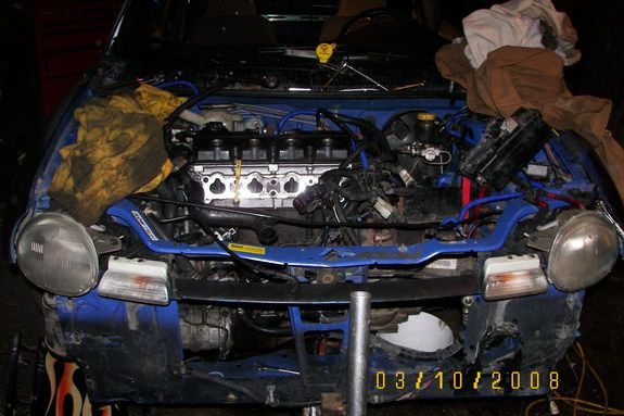 Rebuilt stock motor for 14psi.