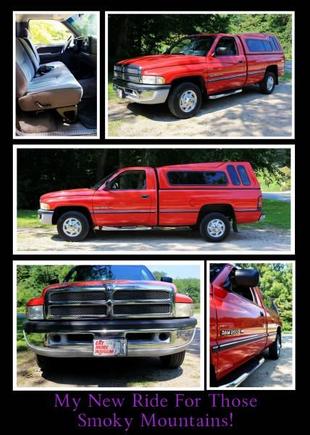 1996 Dodge Ram 2500 2WD with cap