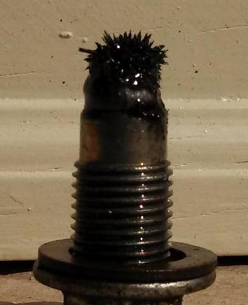 Diff oil change at 130K miles and here is the drain plug.