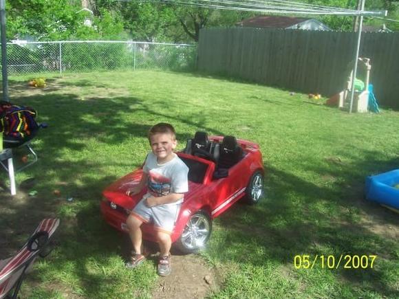 My son's Mustang
A Ford, how did that happen?