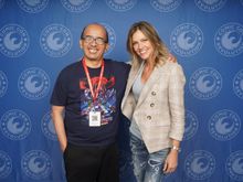 Me and Tricia Helfer 