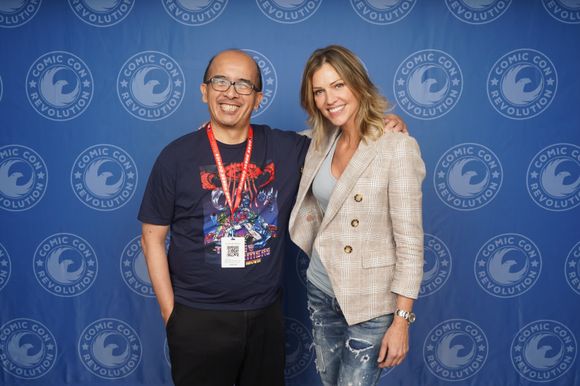 Me and Tricia Helfer 