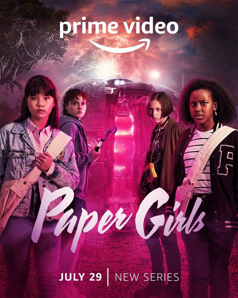 Paper Girls (Amazon) Time travel series based on graphic novel
