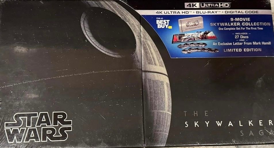 Please refrain on corners in getting this ridiculously priced box set. Yes, it was stupid, yes, it was irresponsible, but I wanted the whole set in 4K bc 6 of 9 are great. I�m sure it�s a feast for eyes and ears.