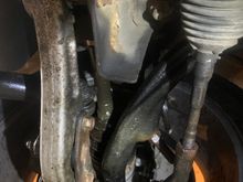 Suspension components are rather coated. 