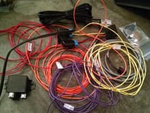 Wires for days and drunken nights