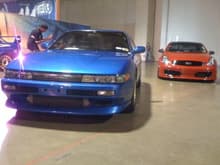 just a cool s13 &amp; G at Hot Import Nights Dallas