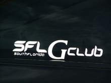 SFL G Club decal
