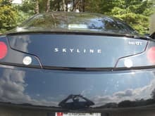 GT-R Overlays, Trunk Lip, Skyline &amp; 350GT badges