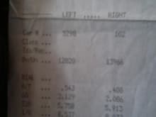 1st run timeslip in 07 G35x