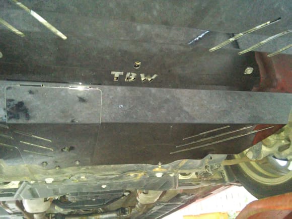 TBW undertray