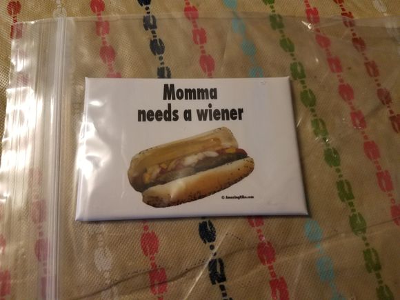 For a friend who wanted a funny magnet