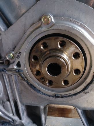 This is the bushing im talking about on the engine from the auto