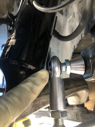 Spl end links close to coilover