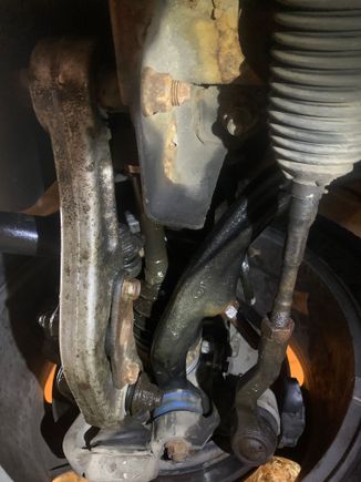 Suspension components are rather coated. 