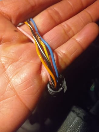 These are the wires from my car.