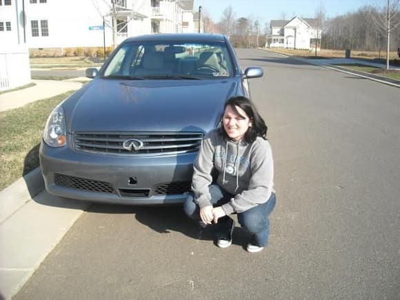 Amanda and her car