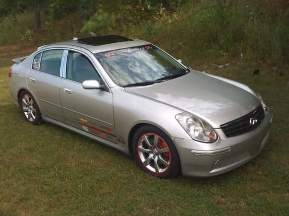 My G35 before 2011 Z1national car Show