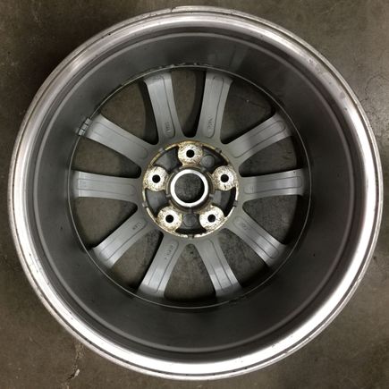 Wheel "B" back