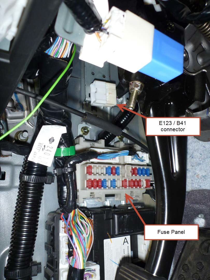 Reverse Camera, Red 12v wire too short? - G35Driver ... a wire blank diagram 
