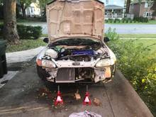 Swapping new trans in