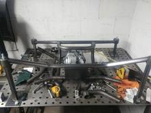 Chromoly rear subframe.
