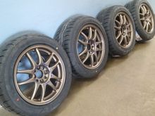 Work CR Kai's with falken azenis 205/50/15s
