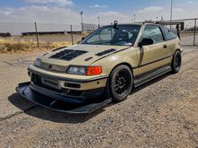 Now on 15x8 +35 with 225/45’s all around