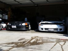Eg Sir lip installed got it for 20 bucks used. Cant complain about that haha, and a new never used del sol bra. Got it for 220 with the lower br . Thats actually pretty cheap. So i got it for a steal so im happy for that. 
My boys Del sol next to mine.