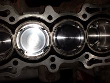 Overhead of cylinders 1 and 4...