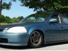 97 civic dx 99y8 swap z6 5speed trans.