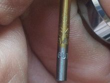 9/64 bit to drill pilot holes for the tap