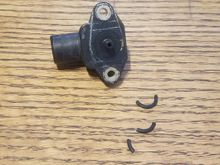 Replaced map sensor today. Old one looks pretty bad but the o ring was in pieces already when i pulled the map. Probably not a good thing. Put the new map on and its much smoother driving now. No more hesitating off idle. 