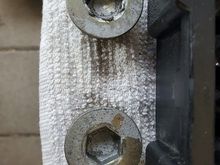 These were a PITA to take out, especially with the engine in the car. Can you guess which one was by the alternator? lol