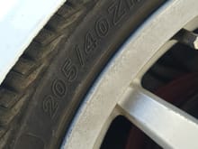 Tire size