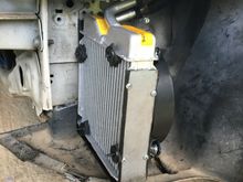 Tight fit! Gotta watch really watch the road now...