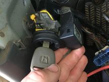 A bracket can be made to hold this unit for easy access to the key.