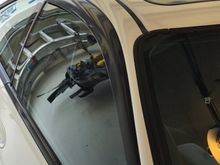 Also found a very clean set of oem window visors. 