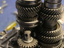 7. ISB exploded/cant shift because ball bearings in pressure plate. 
8. Drop trans and replace ISB, file IS so it’ll fit in ISB again. 
9. Run it, forgot one ball bearing.. can’t shift. Drop trans, remove BB, reinstall clutch/trans. 
10. Break 4th gear set. Drop trans and replace. 
11. Break 3th gear set. Drop trans and decide I'm never putting installing a regular transmission again.. 